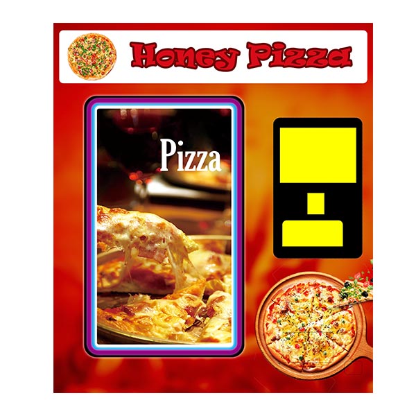 Pa-C6 Touch Screen Automatic Pizza Vending Machine For College 4 product-Hommy-img