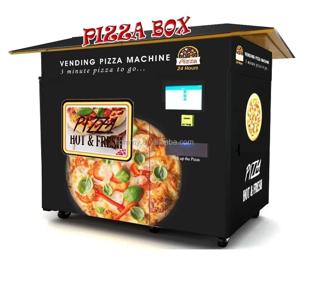 Newly developed frozen pizza vending machine and automatic crispy pizza manufacturer in 2025
