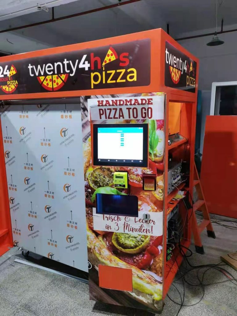The automatic commercial price is completely comparable to the 2025 new coin operated pizza vending machine
