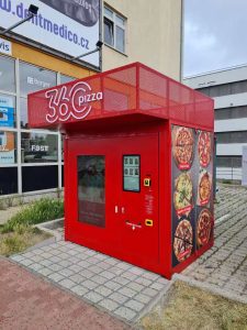 Interior view of Bango Ice Cream Store Solution